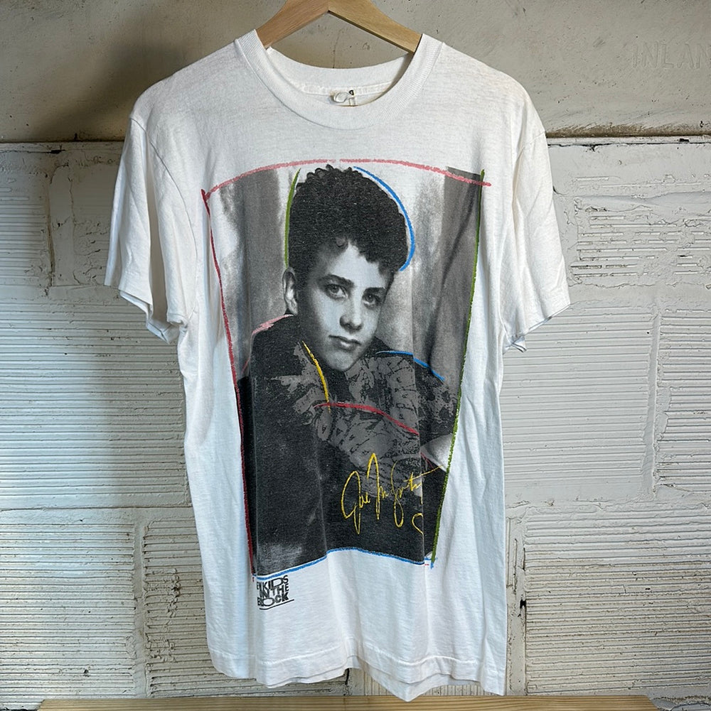 New Kids on the Block White Tee Sz L