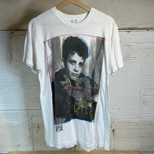 New Kids on the Block White Tee Sz L