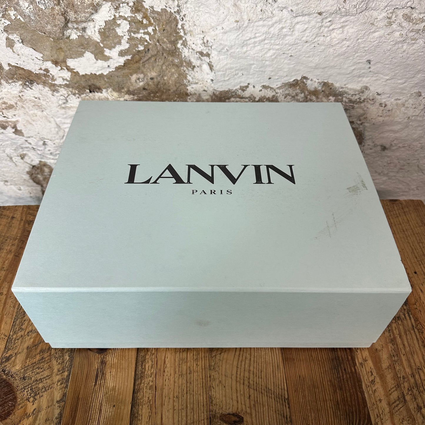 Lanvin Curb Yellow Red Sneaker