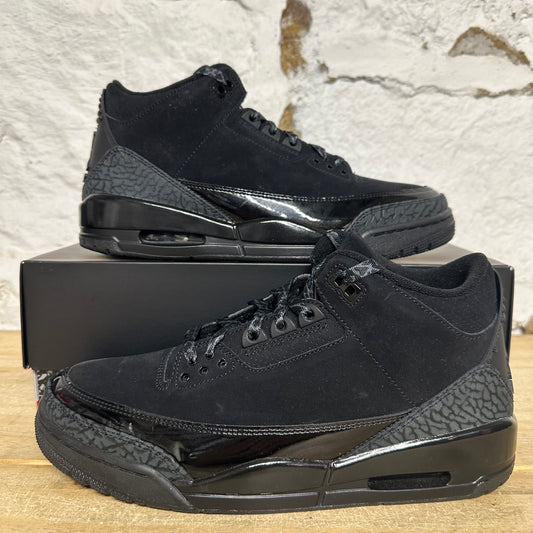 Air Jordan 3 Black Cat (2025) Sz 10