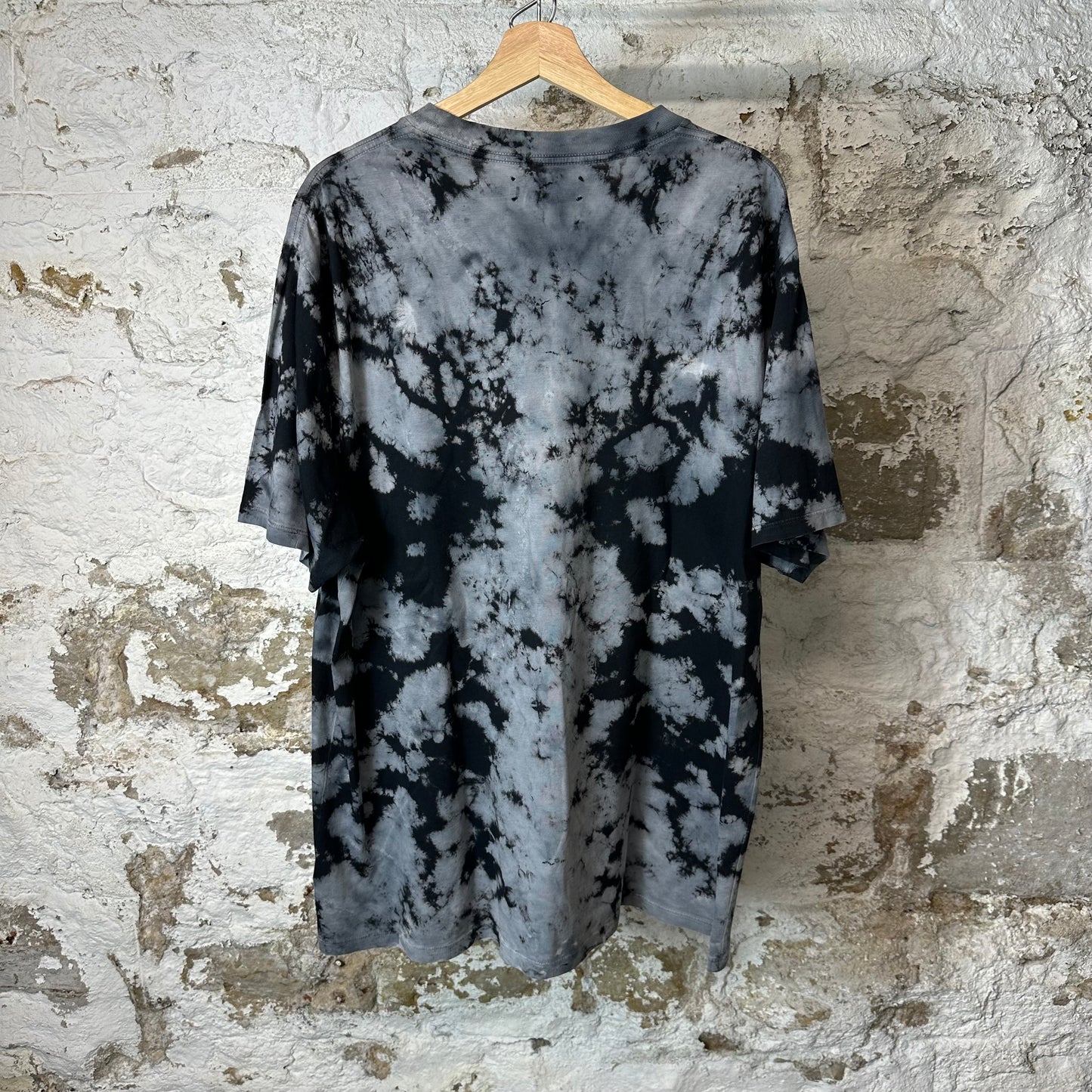 Amiri Hand Globe Black Tie Dye T-Shirt Sz XL