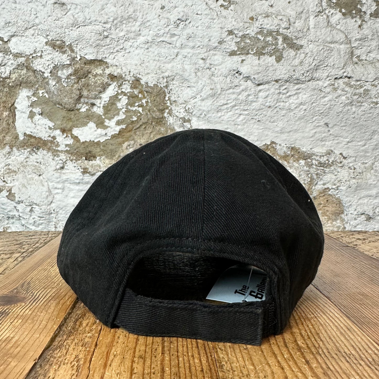 Balenciaga Classic Embroidered Logo Black Hat Sz L