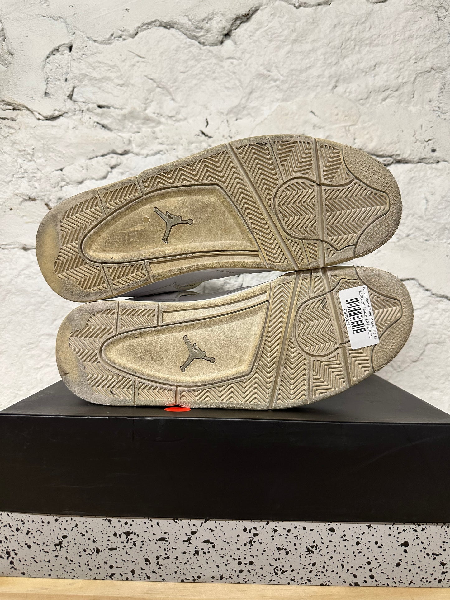Air Jordan 4 Pure Money Sz 12
