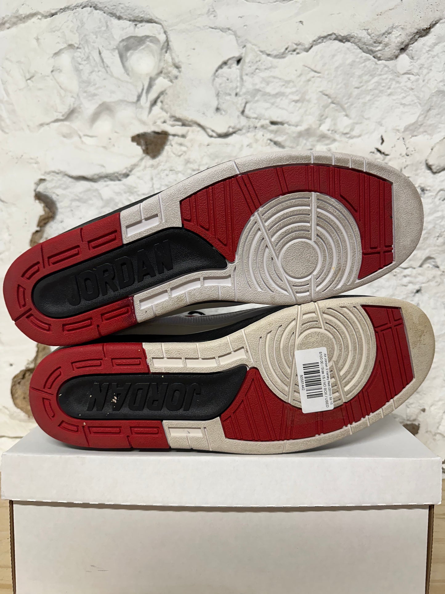 Air Jordan 2 Varisty Red (2010) Sz 15