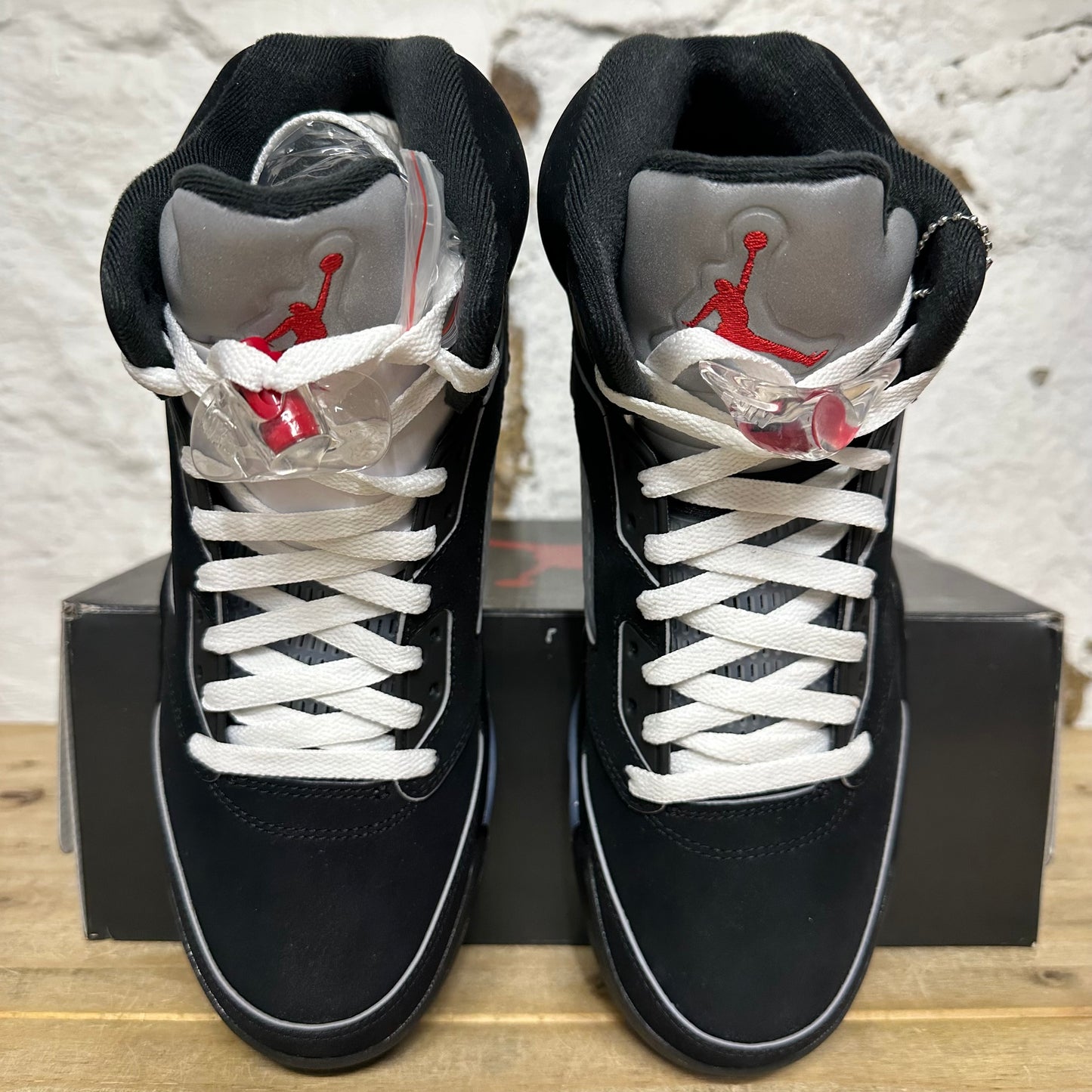 Air Jordan 5 Black Metallic Reimagined Sz 10 DS