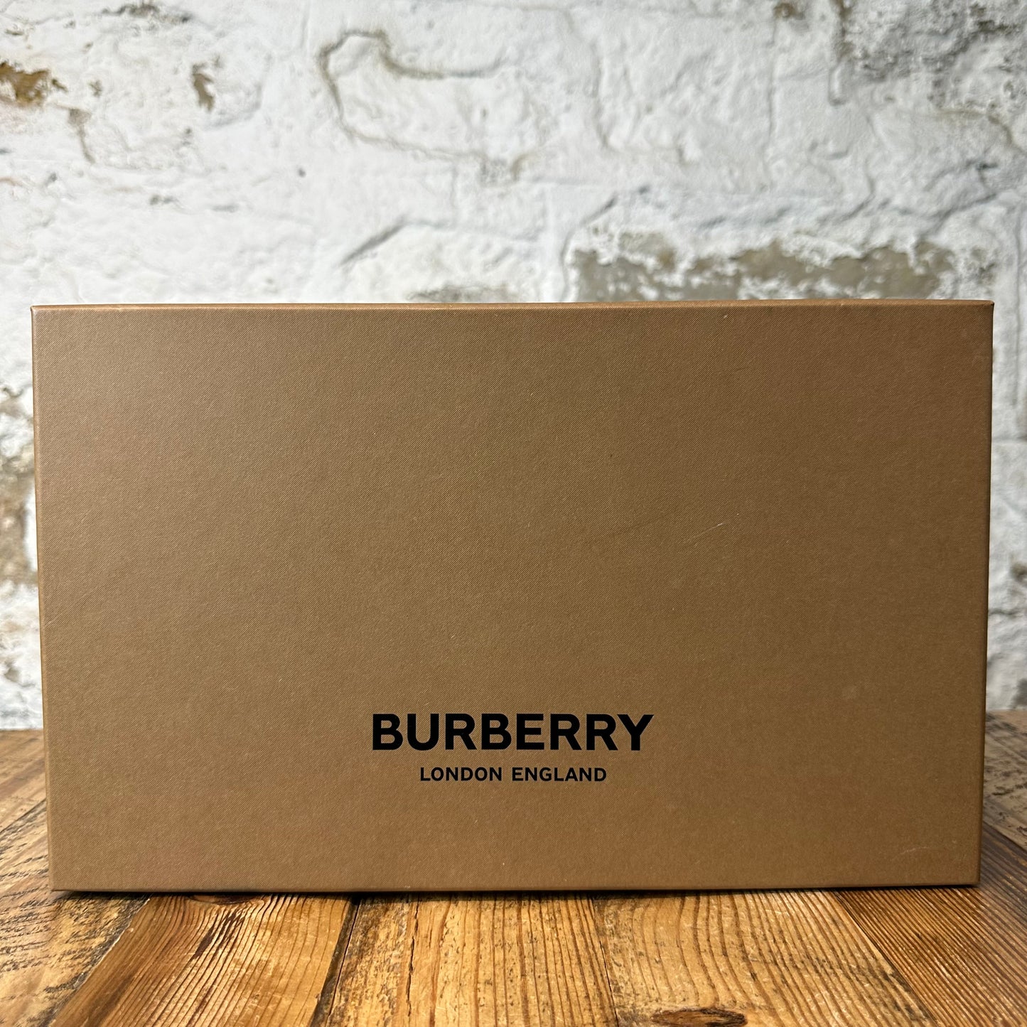 Burberry Tan Plaid Jack Sneaker Sz 6.5 (39)