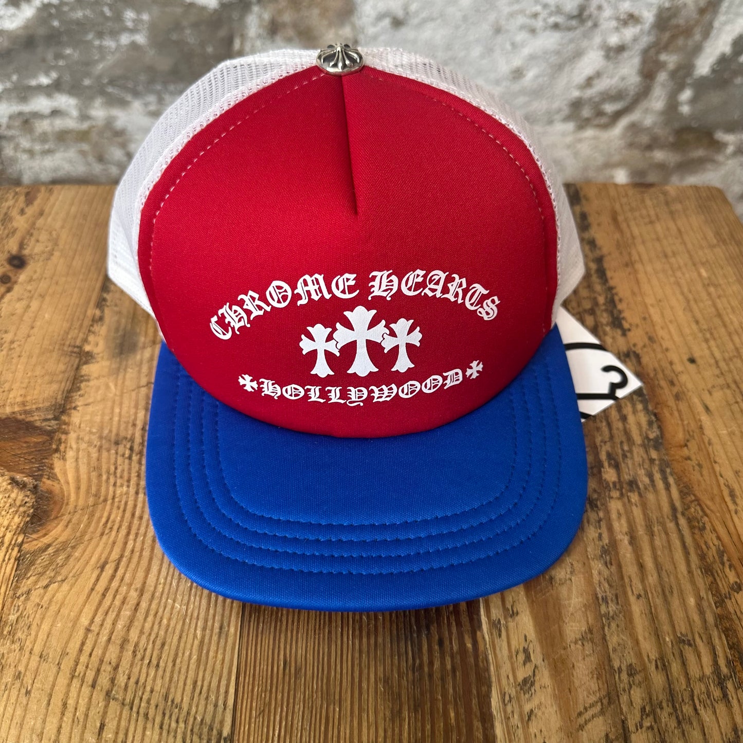 Chrome Hearts 4th Of July King Taco Trucker Hat DS