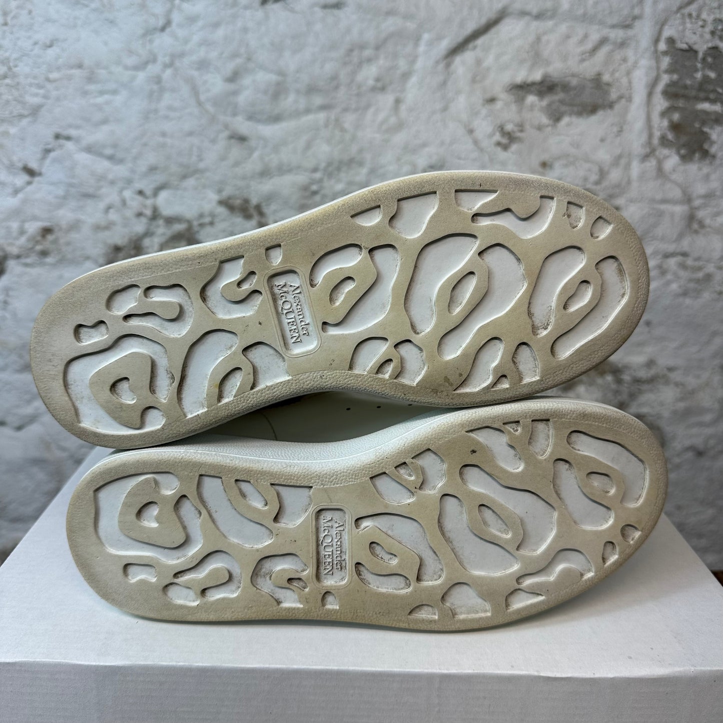 Alexander Mcqueen Red Tab White Sneaker Sz 4.5 (36.5) No Box