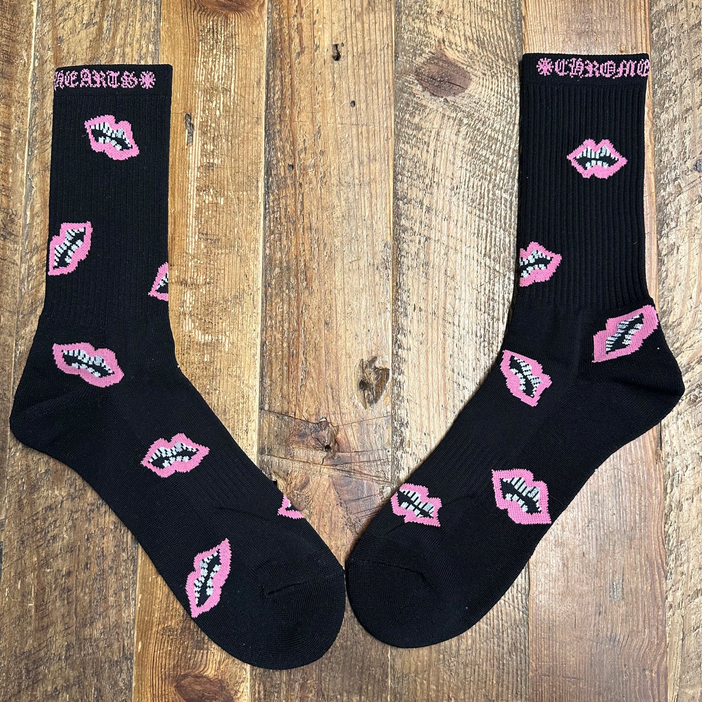 Chrome Hearts Matty Boy Black Socks DS