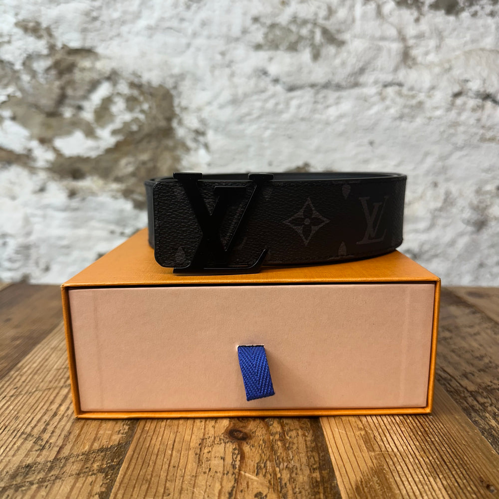 Louis Vuitton Graphite Belt Sz (90/36) W/ Box