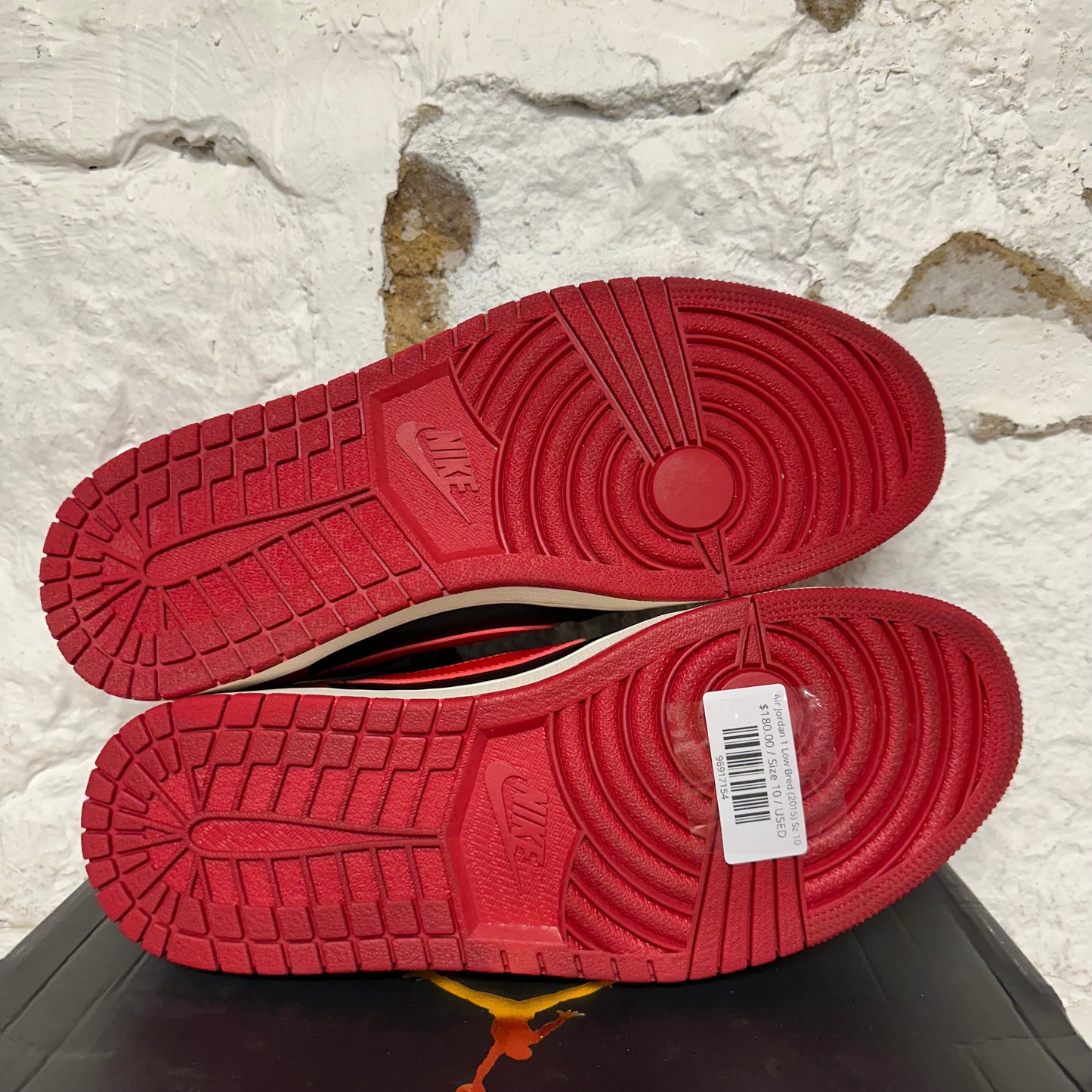 Air Jordan 1 Low Bred (2015) Sz 10