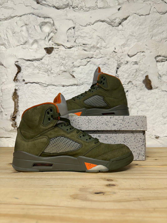 Air Jordan 5 Olive Sz 9.5