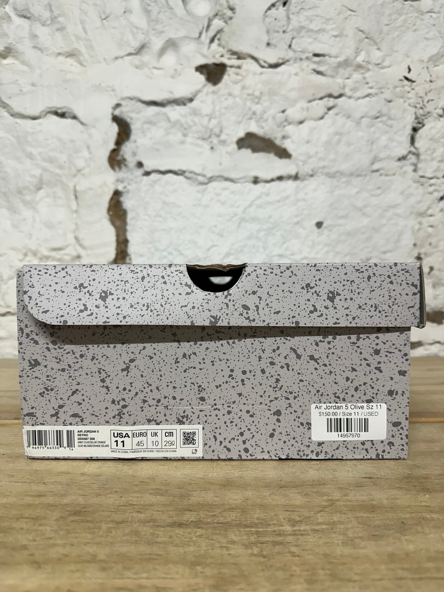 Air Jordan 5 Olive Sz 11