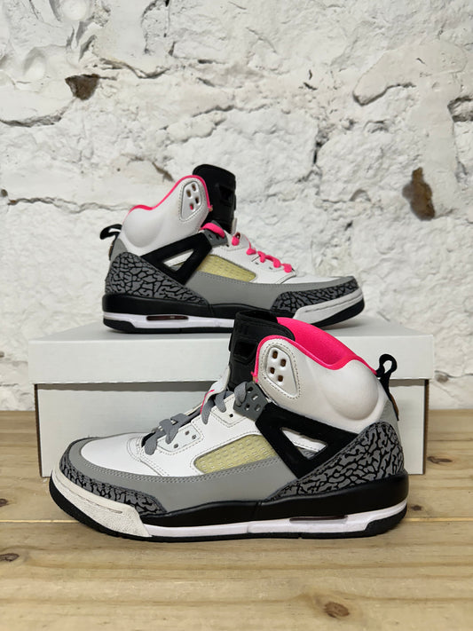 Air Jordan Spizike White Pink Sz 7Y