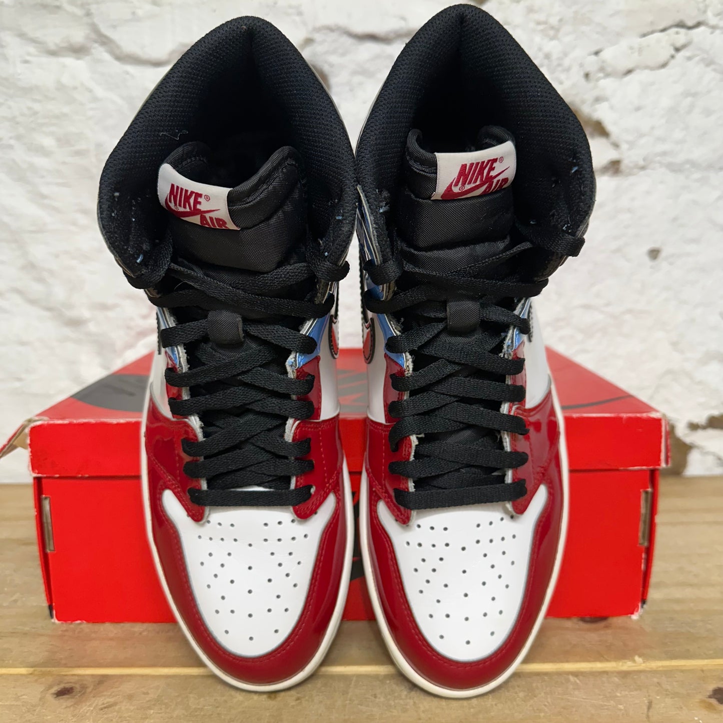 Air Jordan 1 High Fearless UNC Chicago Sz 11