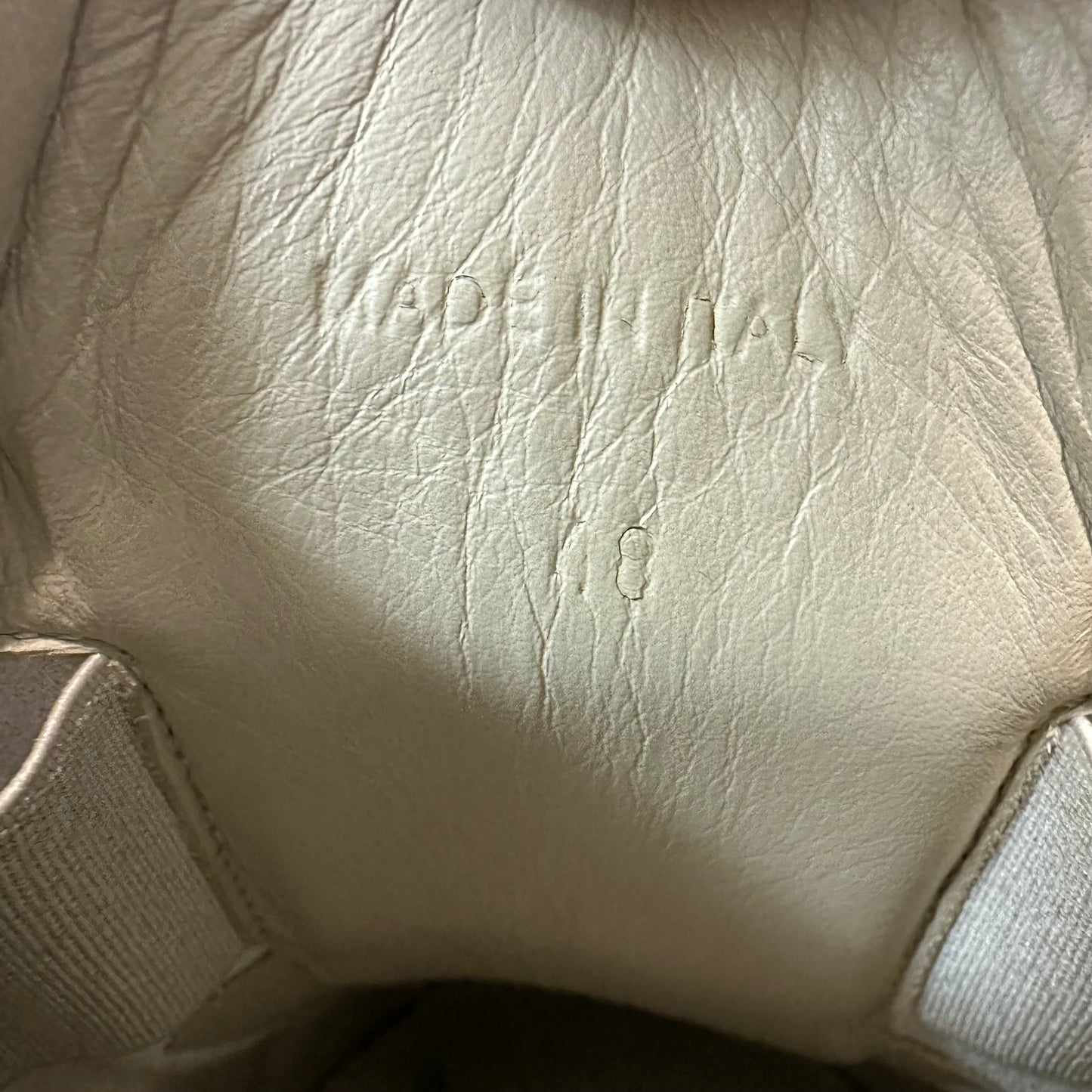 Maison Margiela Replica White Grey Suede Sneaker Sz 15 (48)