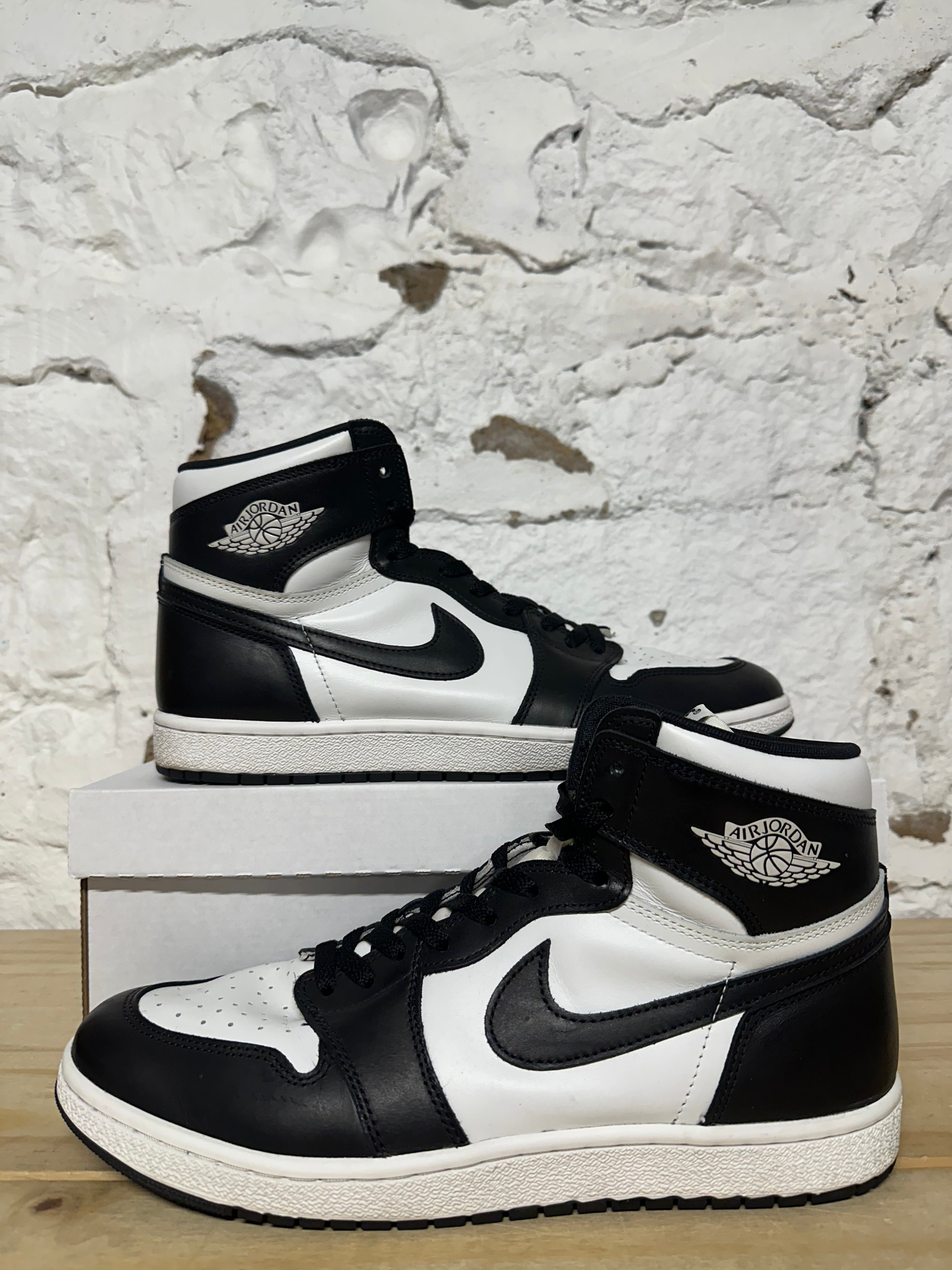 Air Jordan 1 High Black White Sz 12