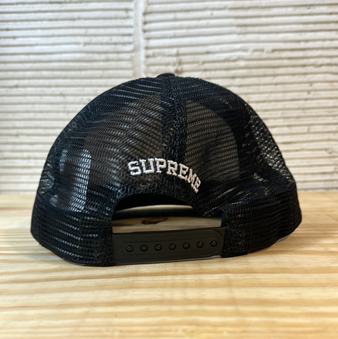 Supreme Pin Up Mesh Back 5-Panel (FW23) Black Hat