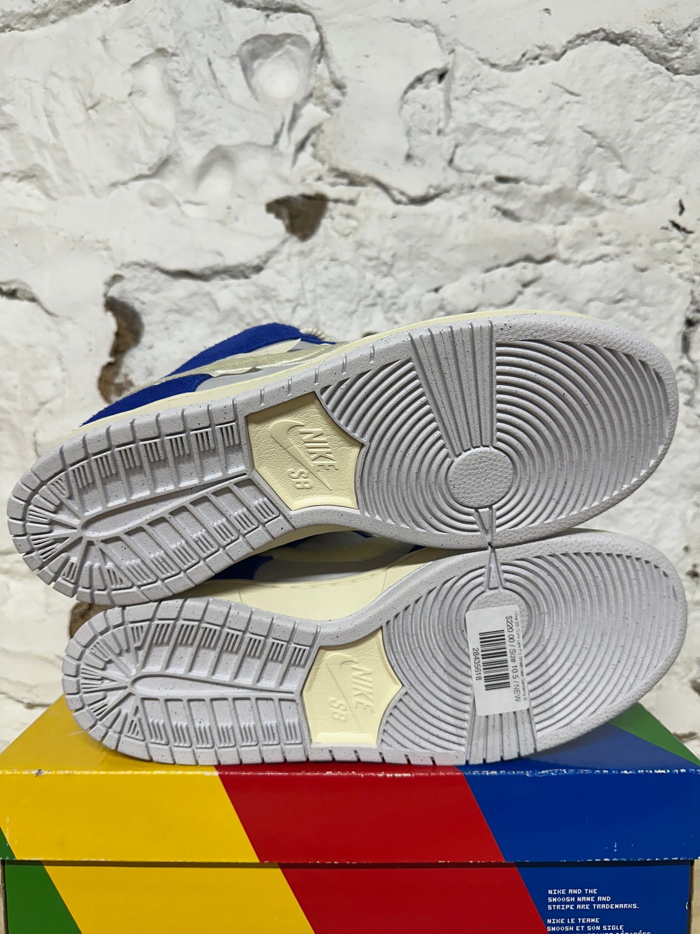 Nike SB Dunk Low Fly Streetwear Gardenia Sz 10.5 DS