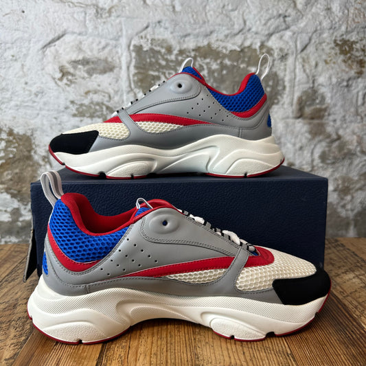 Dior B22 Blue Red Grey Sneaker Sz 10 (43)