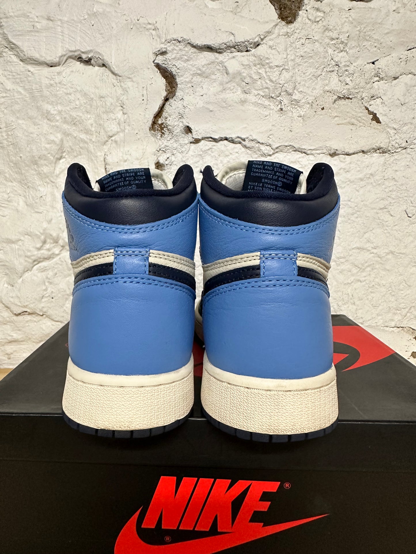 Air Jordan 1 High Obsidian Sz 5Y