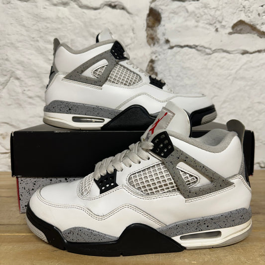Air Jordan 4 White Cement (2025) Sz 8