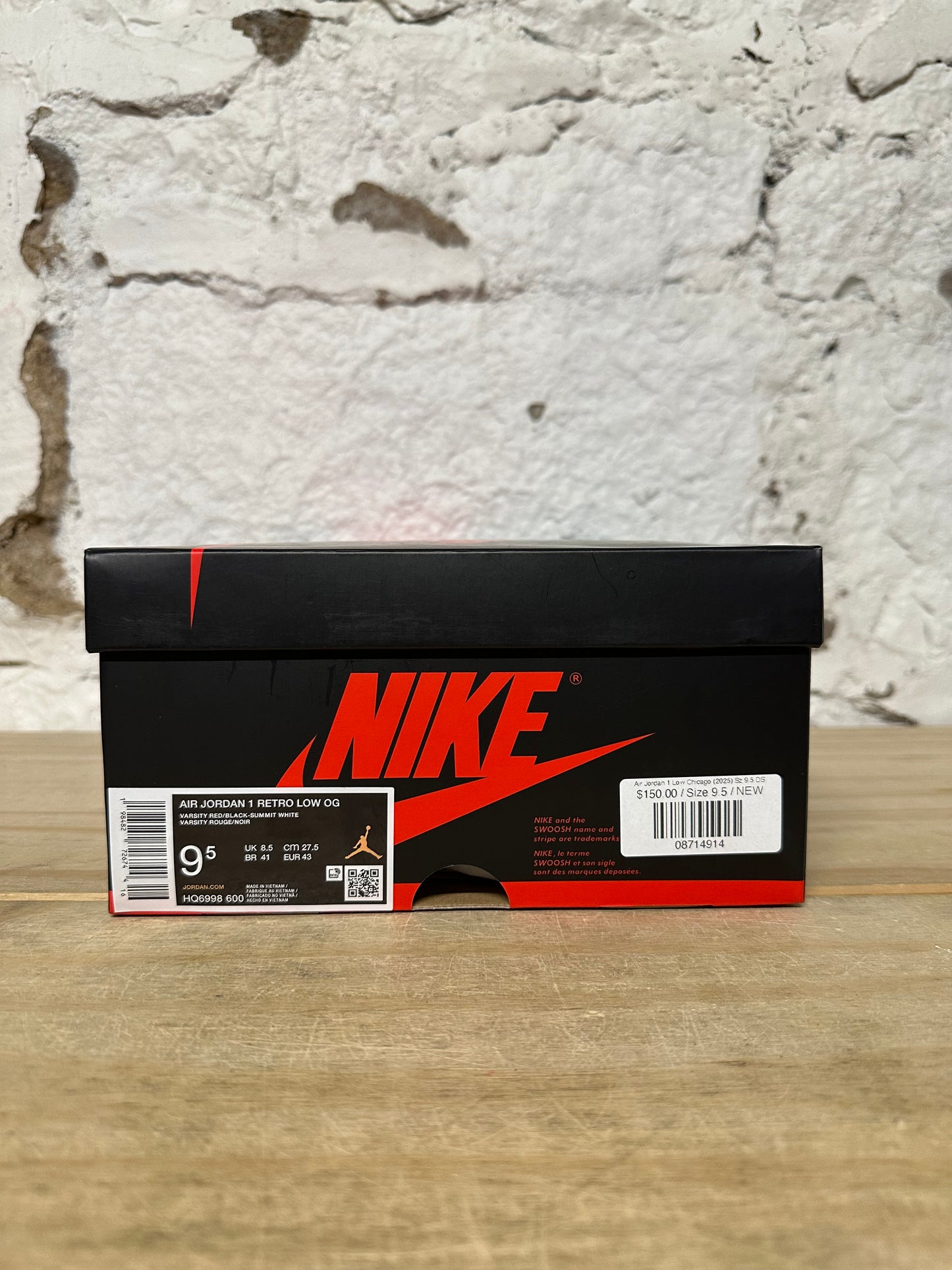 Air Jordan 1 Low Chicago (2025) Sz 9.5 DS