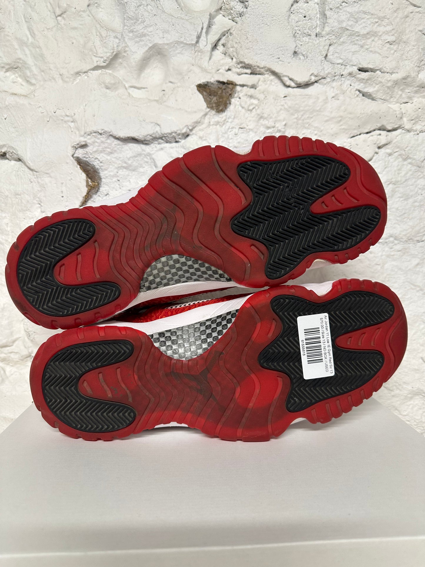 Air Jordan 11 Low IE Gym Red Sz 13
