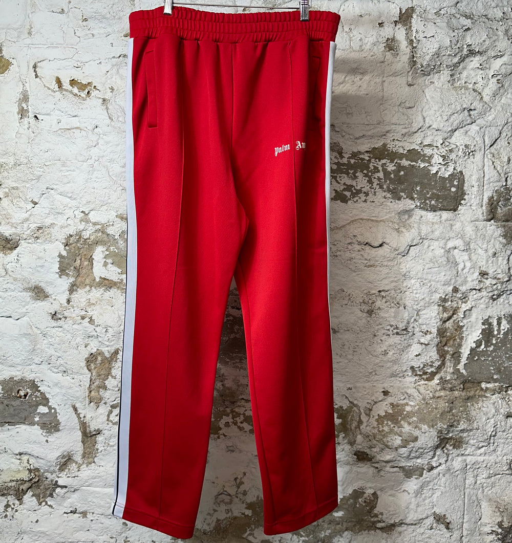 Palm Angels Red Track Pants Sz XL