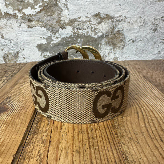 Gucci Jumbo GG Canvas Marmont Belt Sz (105/42)