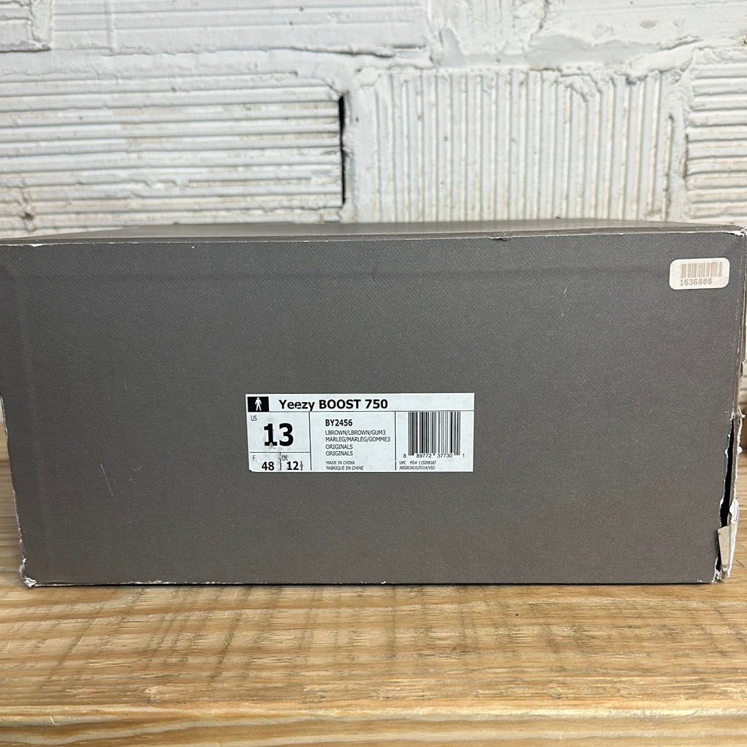 Adidas Yeezy Boost 750 Chocolate Sz 13