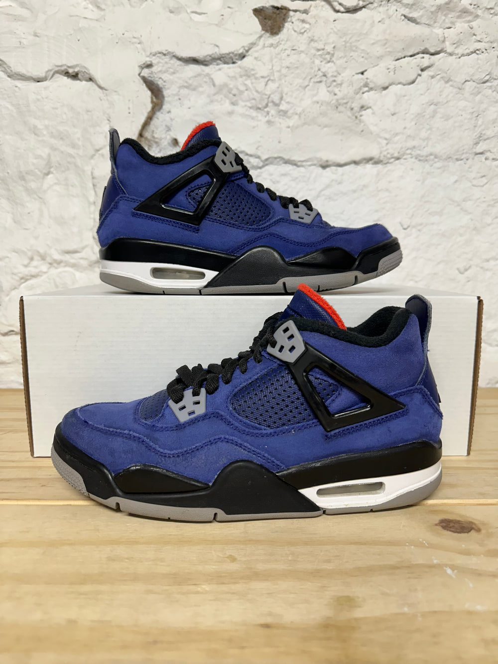 Air Jordan 4 Winter Loyal Blue Sz 6Y