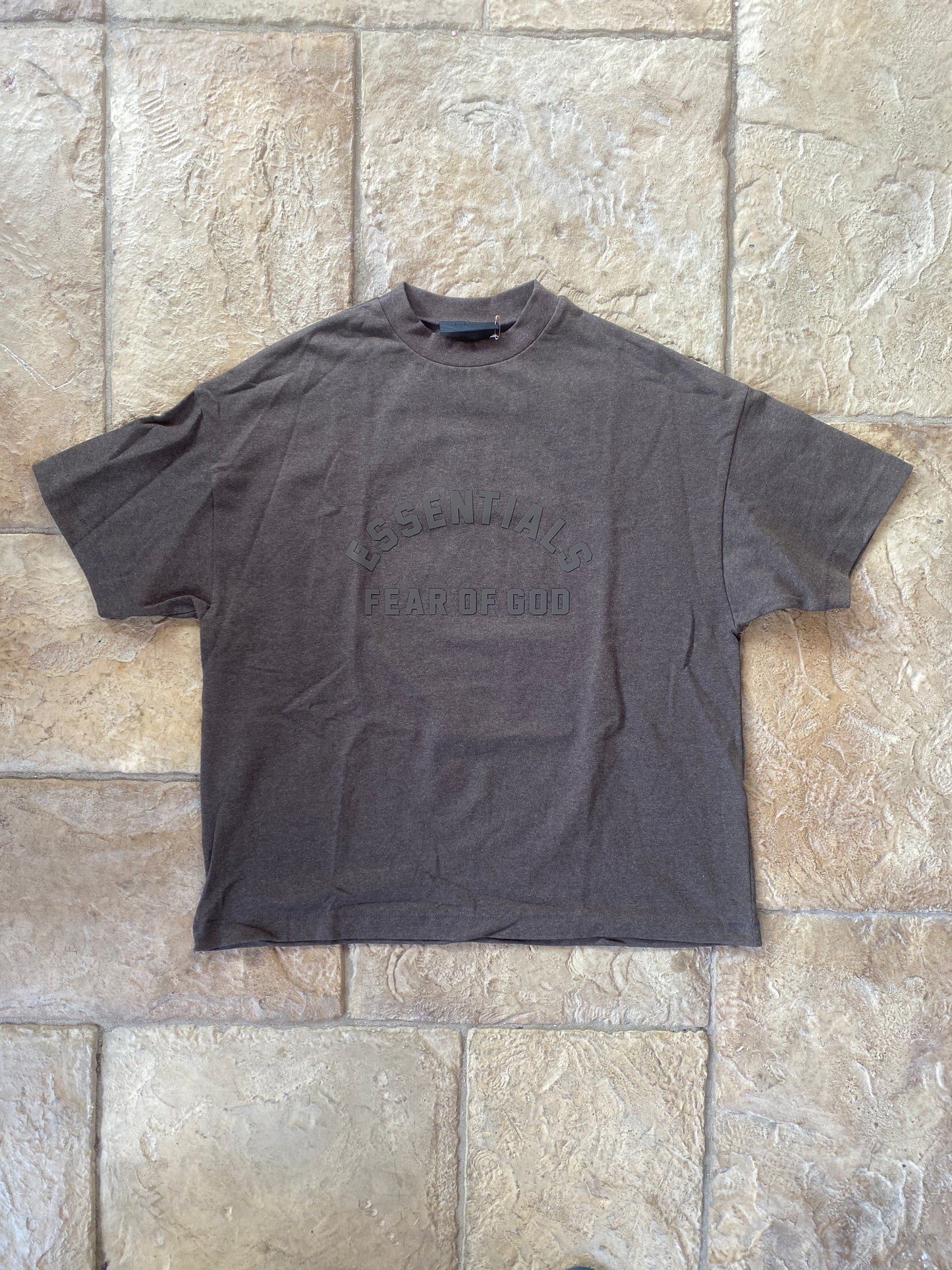 Fear of God Essentials Heather Wood T-Shirt