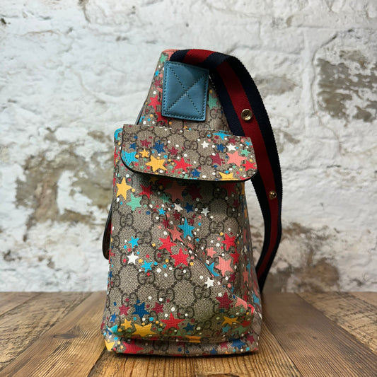 Gucci GG Supreme Stars Diaper Bag