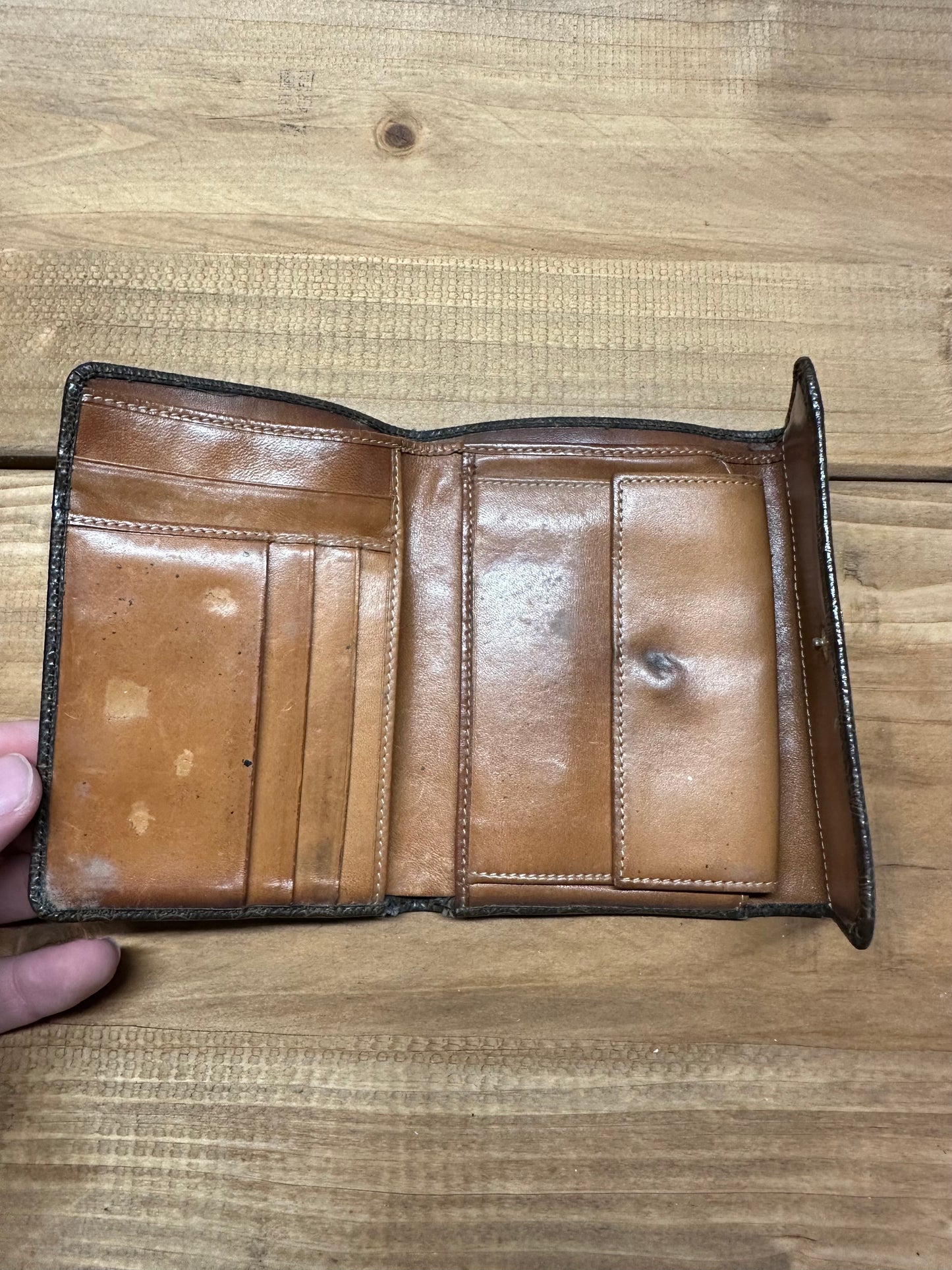 Celine Brown Monogram Wallet