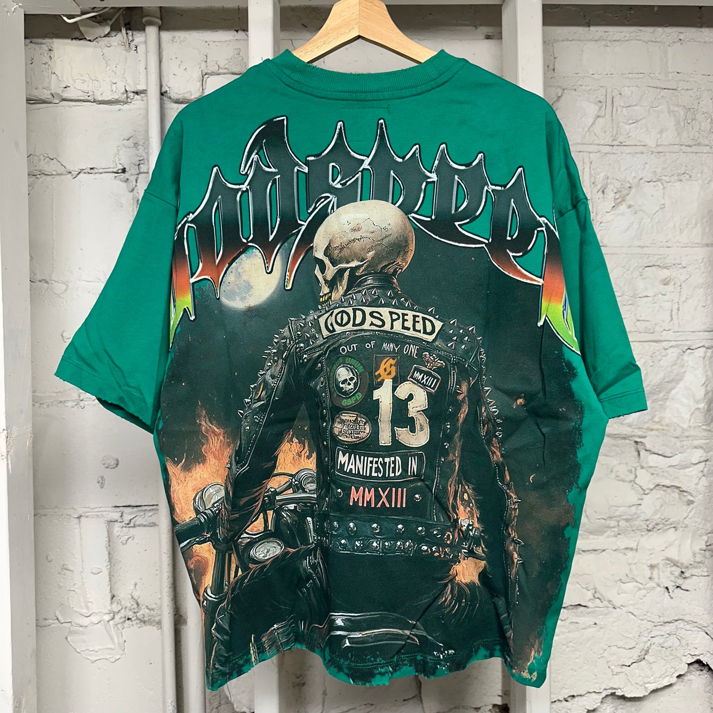 Godspeed Manifested Green T-Shirt Sz XS