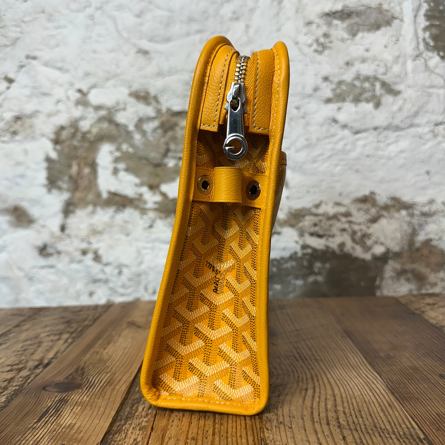 Goyard Jouvence Monogram Yellow Toiletry Bag