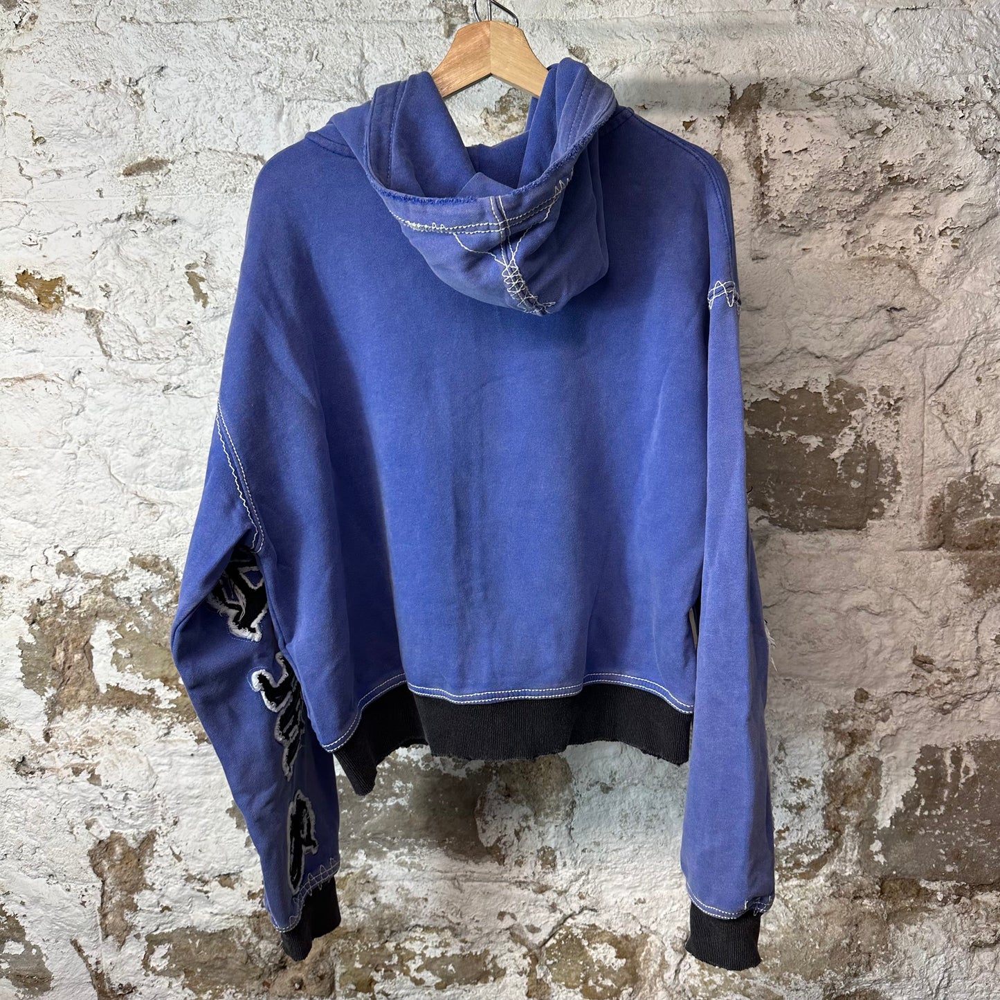 Vale Hypnotiq Blue Zip Up Hoodie DS