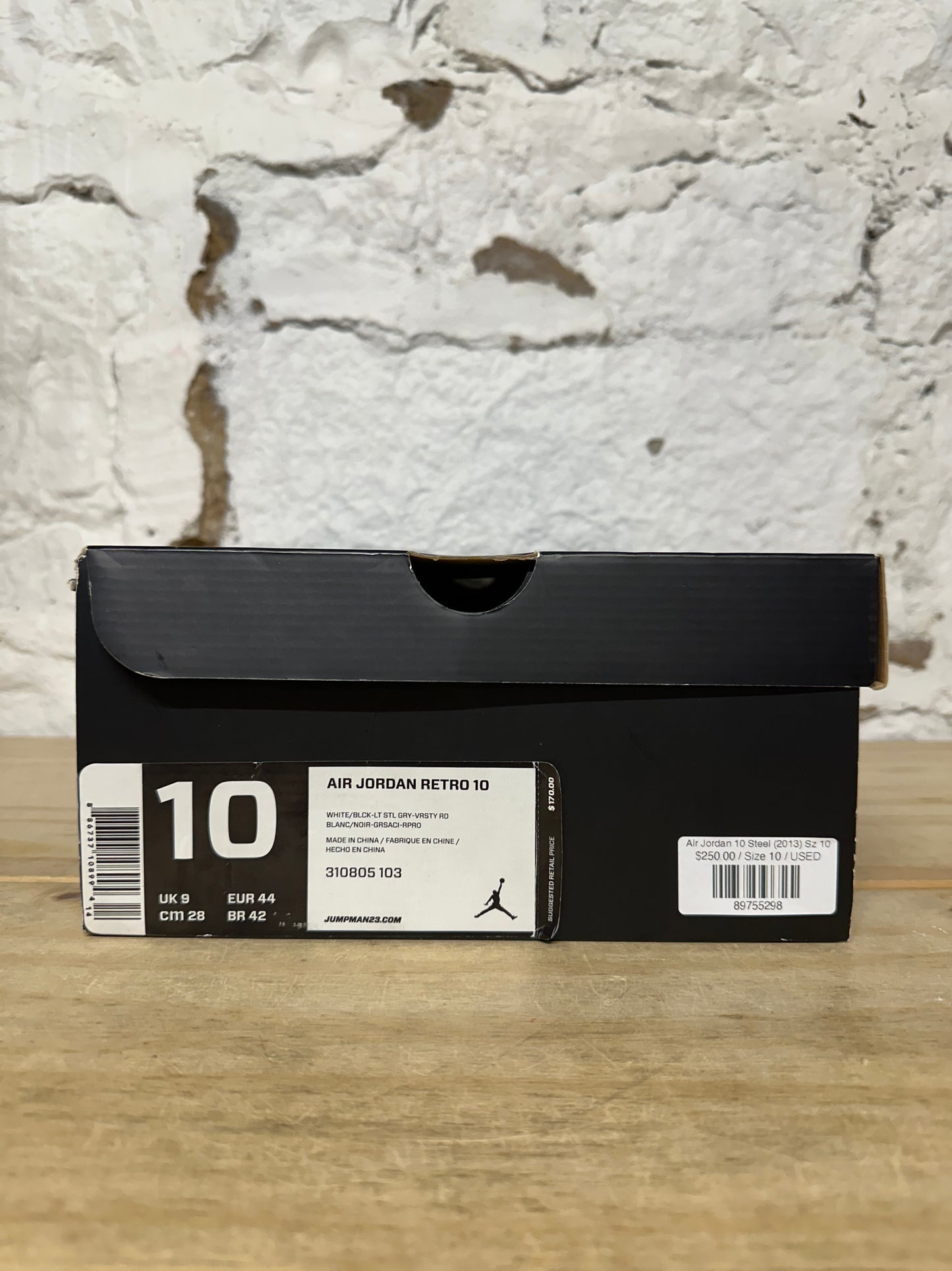 Air Jordan 10 Steel (2013) Sz 10