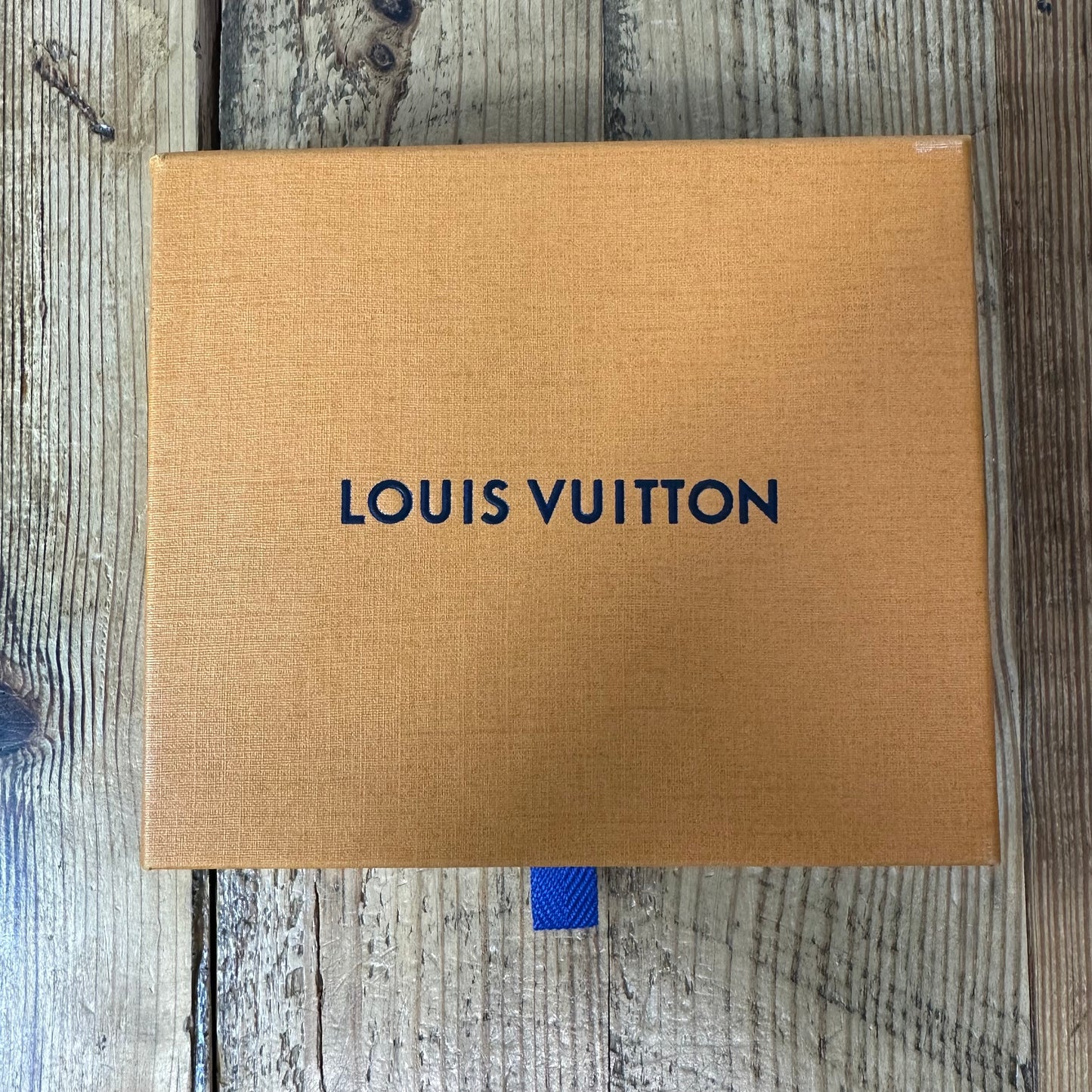 Louis Vuitton Black Brown Monogram Neo Card Holder W/ Box