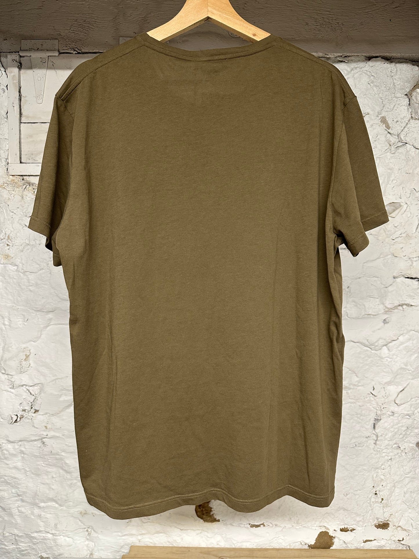 Alexander Mcqueen Olive Orange T-Shirt Sz XL DS