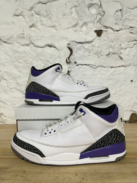 Air Jordan 3 Dark Iris Sz 14
