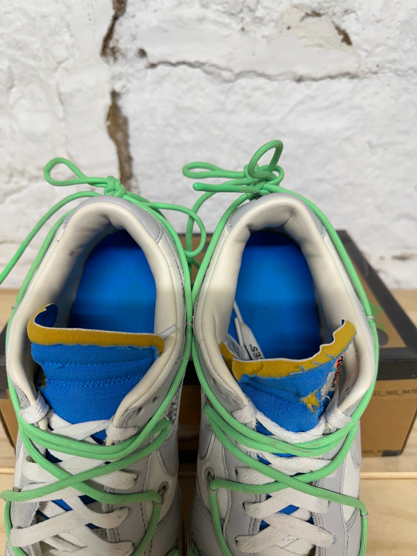 Nike Dunk Low Off-White Lot 26 Sz 10