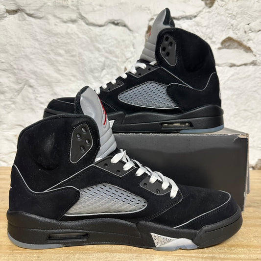 Air Jordan 5 Black Metallic Reimagined Sz 12