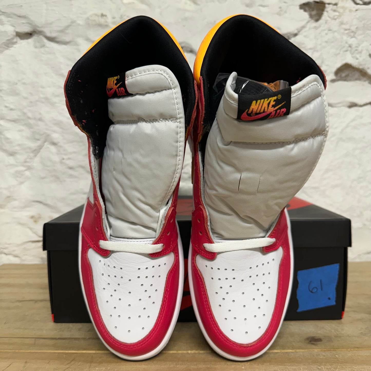 Air Jordan 1 High Light Fusion Sz 12 DS