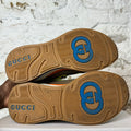 Gucci Ultrapace Brown Yellow White Sneaker Sz 8.5