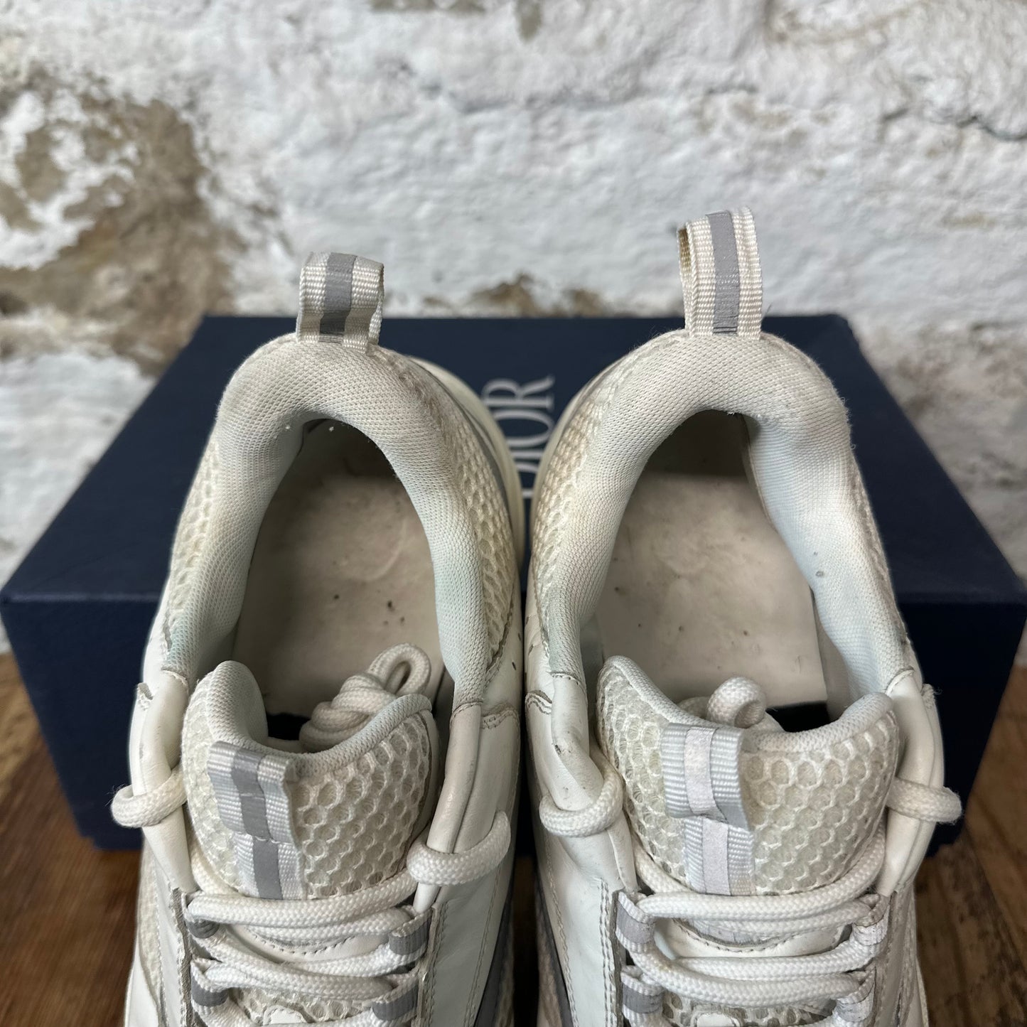 Dior B22 White Gray Sneaker Sz 10 (43)