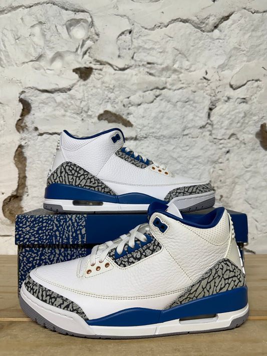 Air Jordan 3 Wizards Sz 9 DS (Discoloration)