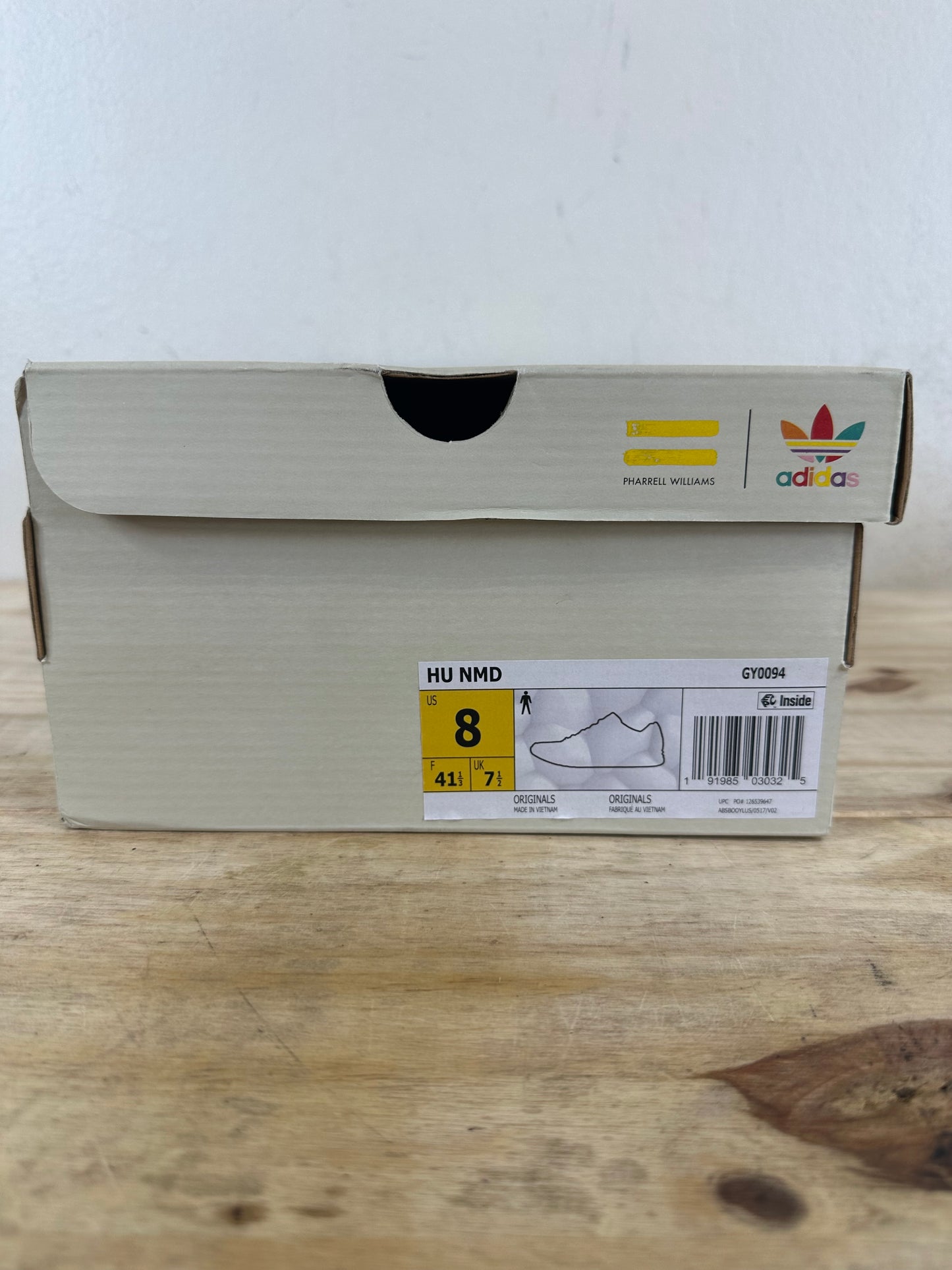 Adidas NMD Hu Clear Aqua Sz 8