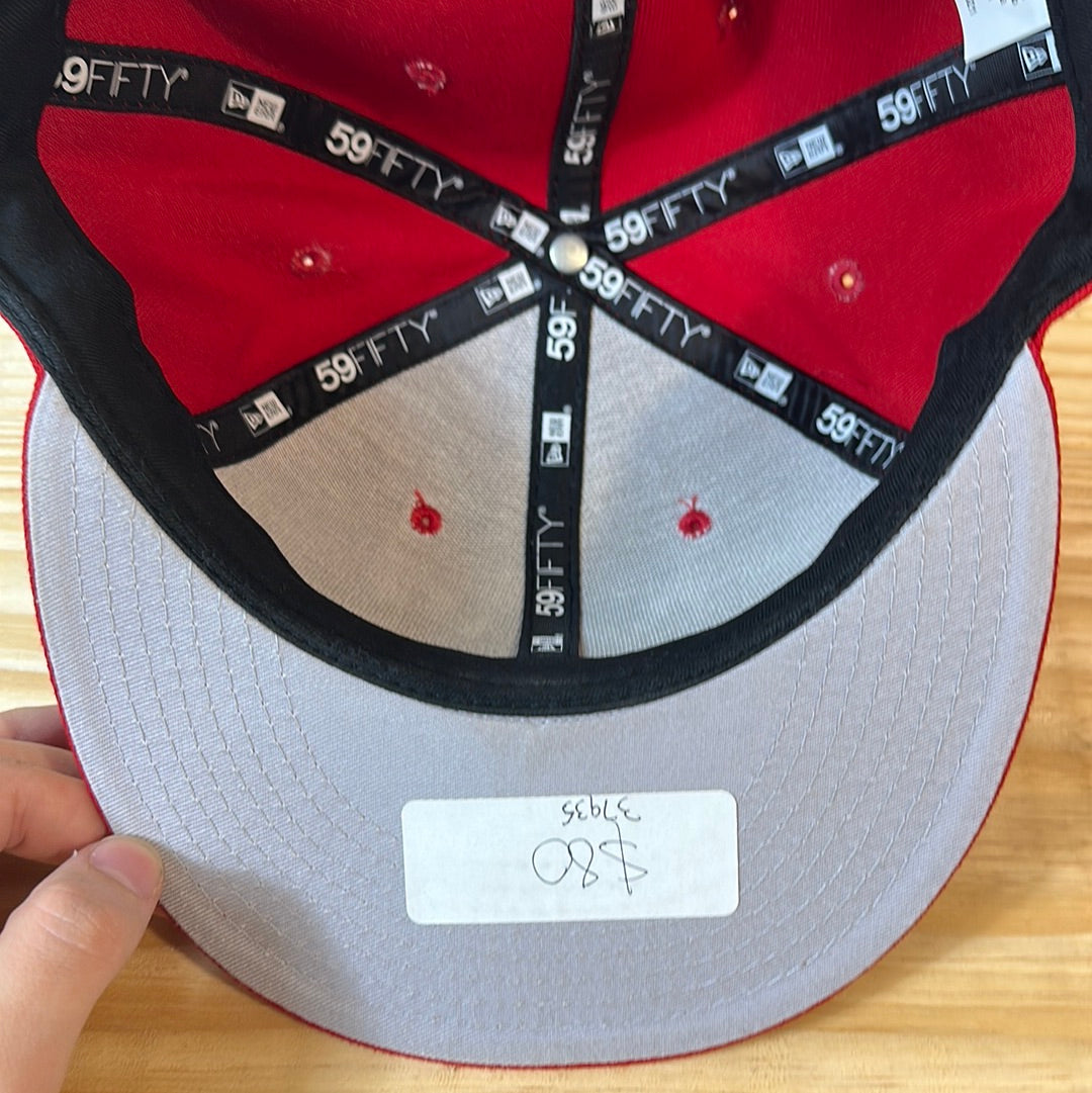 Supreme Skull New Era Red Hat